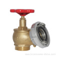 3/4" NPT Full Flow Blue Handle Wheel Brass Boiler Drain Valve